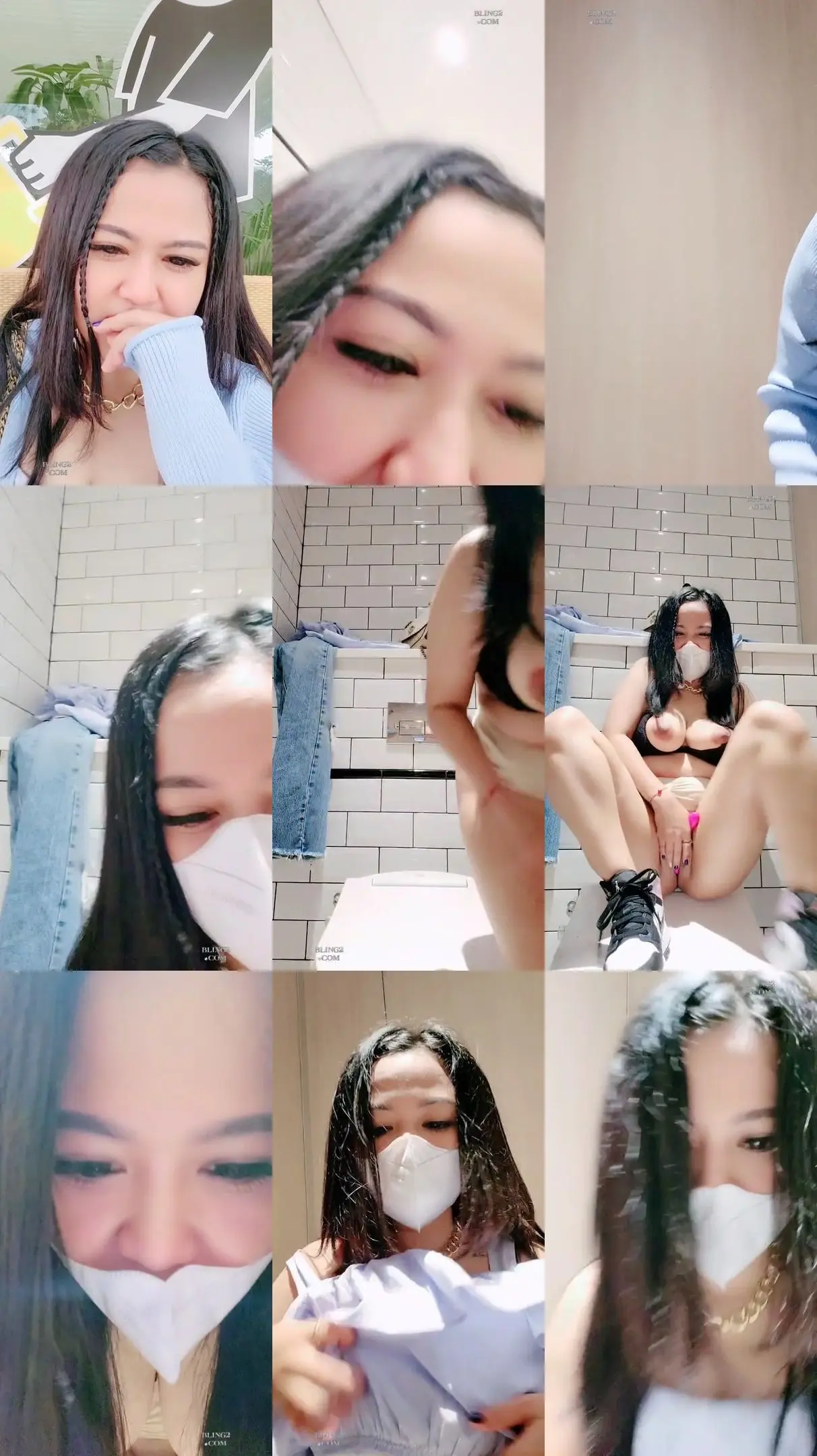 Bokep Indo – ClaraBella Colmew di WC Cafe